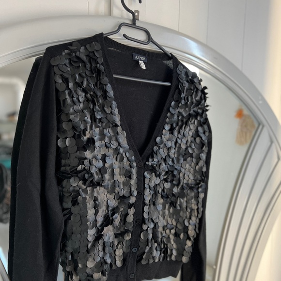 Armani Jeans black cardigan - Picture 5 of 5